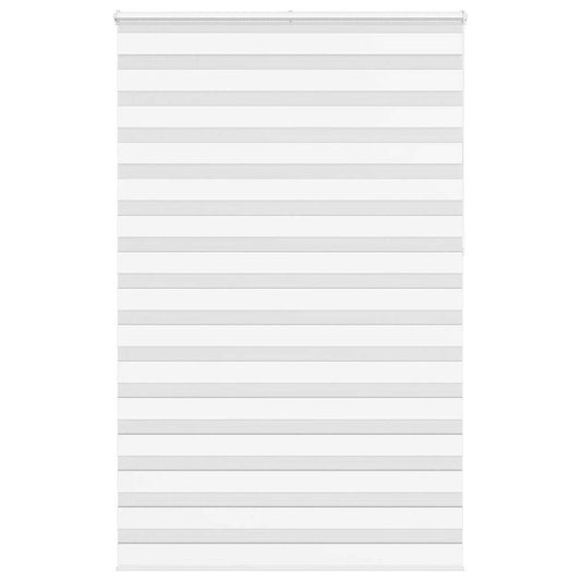 Zebra Blind White 145x230 cm Fabric Width 140.9 cm Polyester