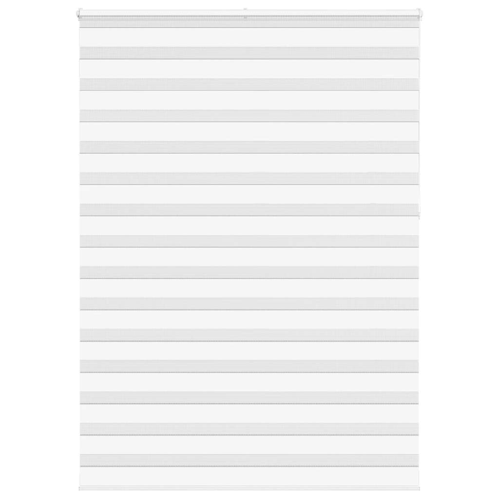 Zebra Blind White 155x230 cm Fabric Width 150.9 cm Polyester