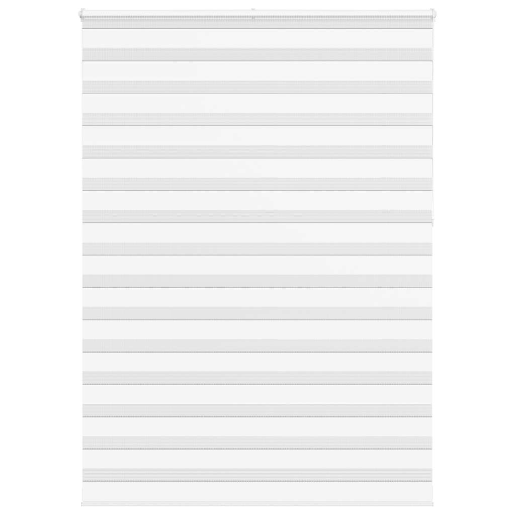 Zebra Blind White 160x230 cm Fabric Width 155.9 cm Polyester