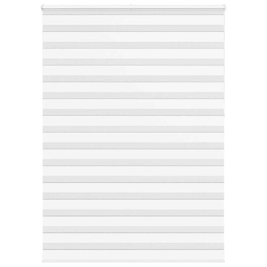Zebra Blind White 165x230 cm Fabric Width 160.9 cm Polyester