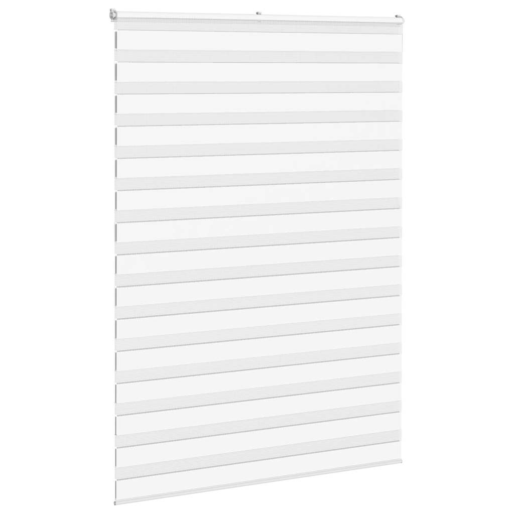Zebra Blind White 165x230 cm Fabric Width 160.9 cm Polyester