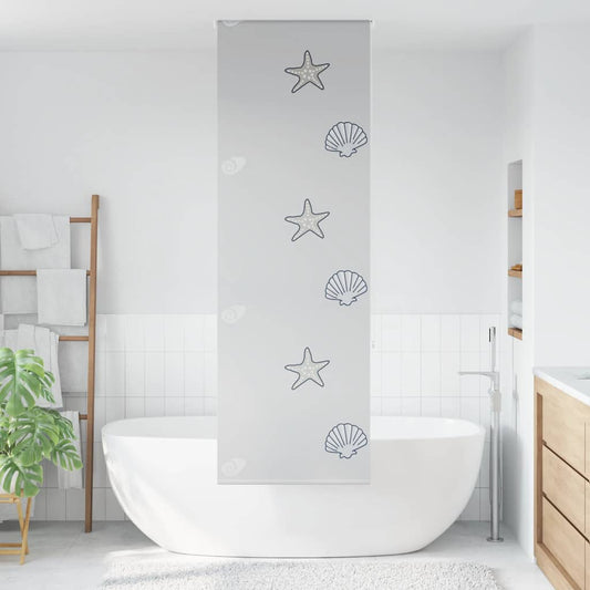 Shower Roller Blind 70x240 cm Fabric Width 66 cm