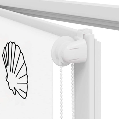 Shower Roller Blind 60x240 cm Fabric Width 56 cm