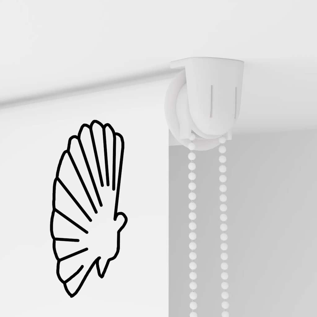 Shower Roller Blind 60x240 cm Fabric Width 56 cm