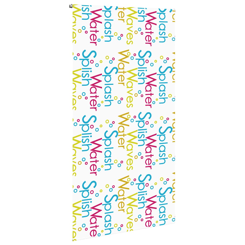 Shower Roller Blind 130x240 cm Fabric Width 126 cm
