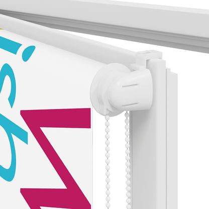 Shower Roller Blind 130x240 cm Fabric Width 126 cm