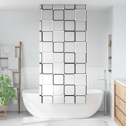 Shower Roller Blind 110x240 cm Fabric Width 106 cm