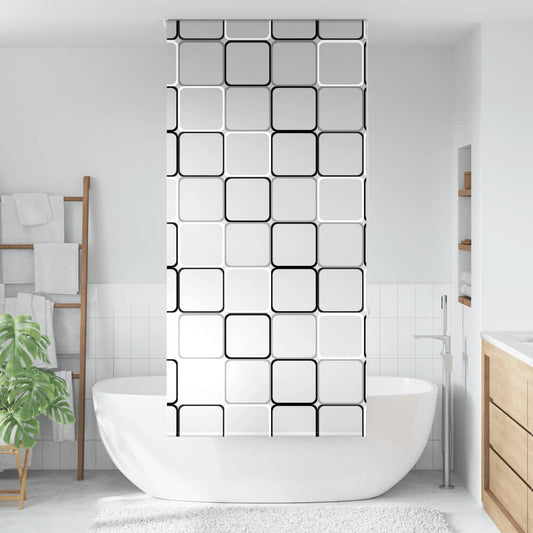 Shower Roller Blind 110x240 cm Fabric Width 106 cm