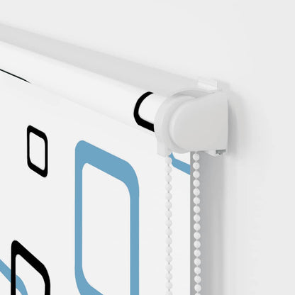 Shower Roller Blind with Cassette 140x240 cm Fabric Width 136 cm