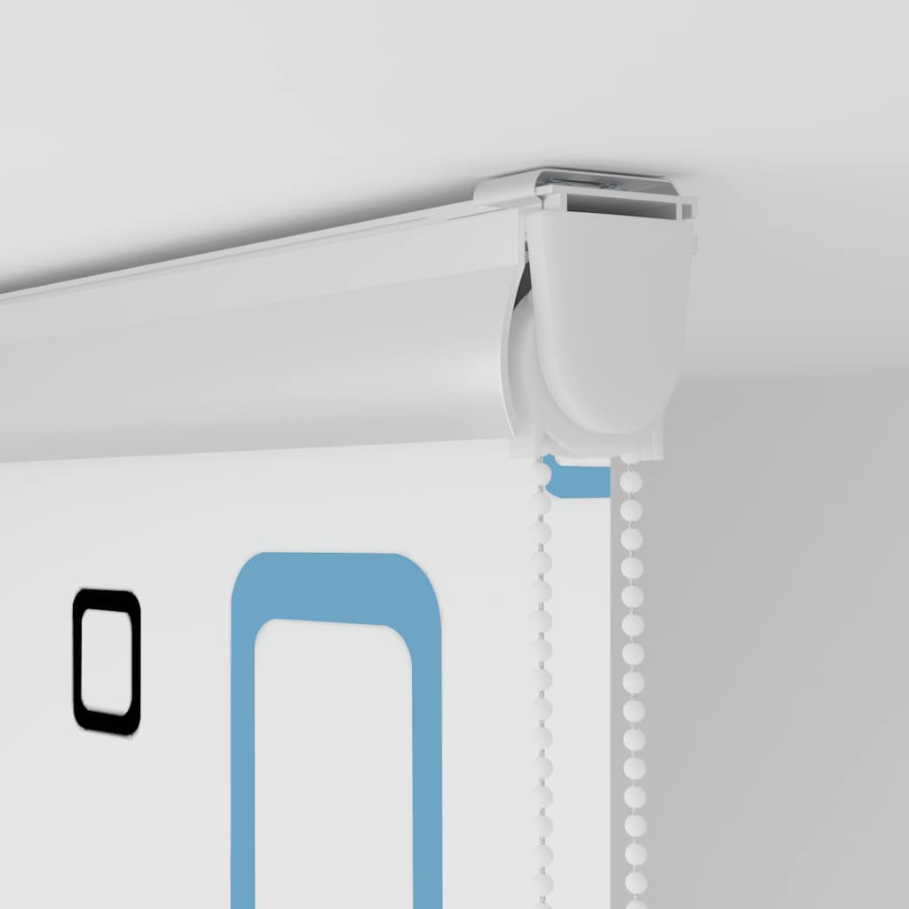 Shower Roller Blind with Cassette 160x240 cm Fabric Width 156 cm