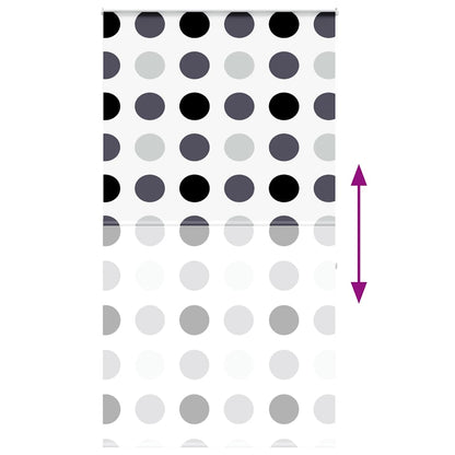 Shower Roller Blind with Cassette 120x240 cm Fabric Width 116 cm