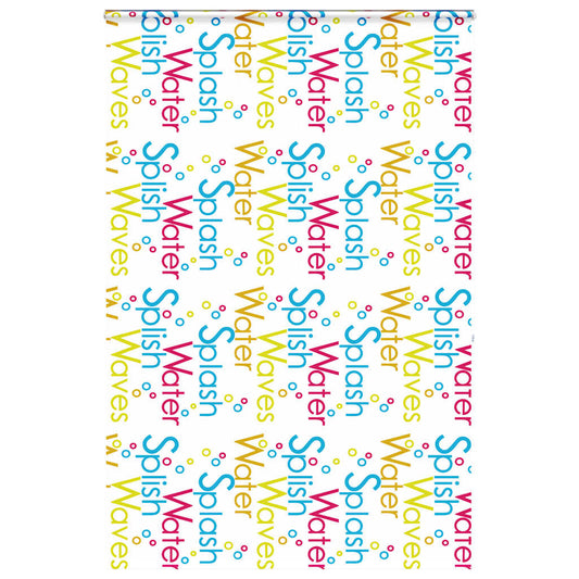 Shower Roller Blind with Cassette 150x240 cm Fabric Width 146 cm