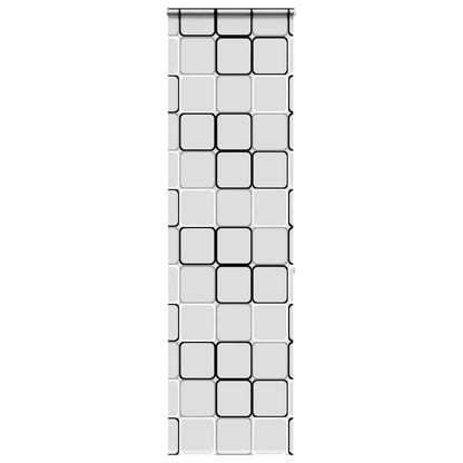 Shower Roller Blind with Cassette 70x240 cm Fabric Width 66 cm
