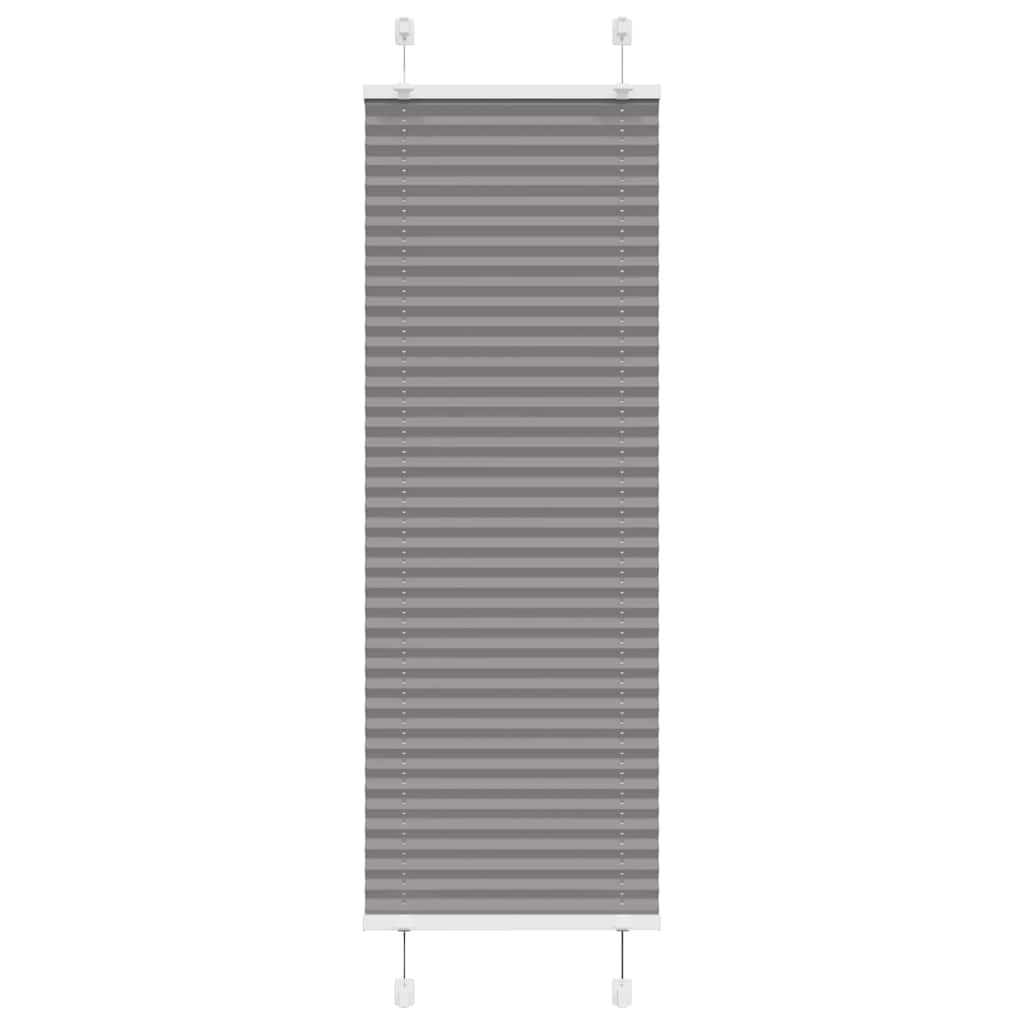 Pleated Blind Anthracite 40x100 cm Fabric Width 39,4 cm Polyester