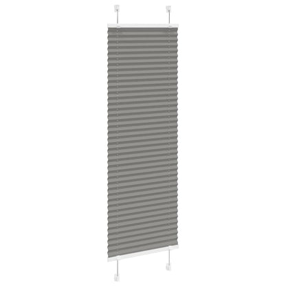 Pleated Blind Anthracite 40x100 cm Fabric Width 39,4 cm Polyester