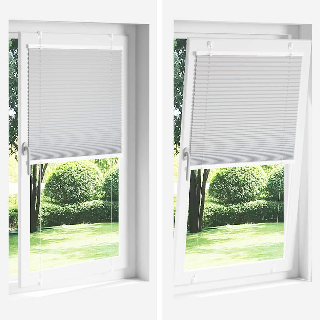 Pleated Blind Anthracite 40x100 cm Fabric Width 39,4 cm Polyester