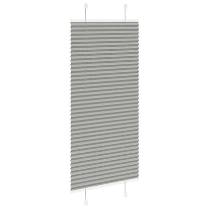 Pleated Blind Anthracite 60x100 cm Fabric Width 59.4 cm Polyester