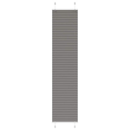 Pleated Blind Anthracite 50x200 cm Fabric Width 49.4 cm Polyester
