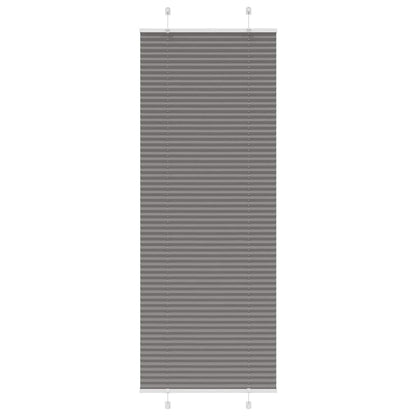 Pleated Blind Anthracite 70x200 cm Fabric Width 69.4 cm Polyester