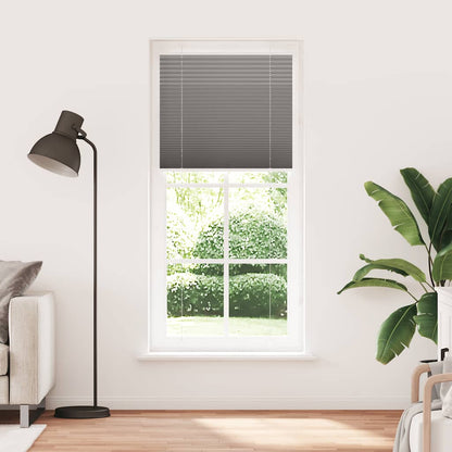Pleated Blind Anthracite 90x200 cm Fabric Width 89.4 cm Polyester