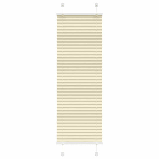 Pleated Blind Cream 45x150 cm Fabric Width 44.4 cm Polyester