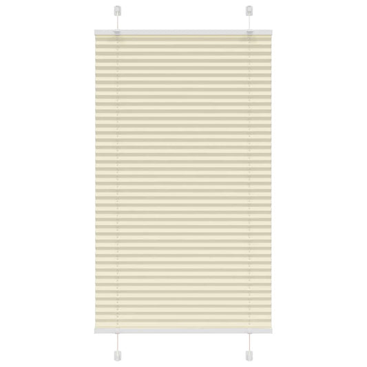 Pleated Blind Cream 70x150 cm Fabric Width 69.4 cm Polyester