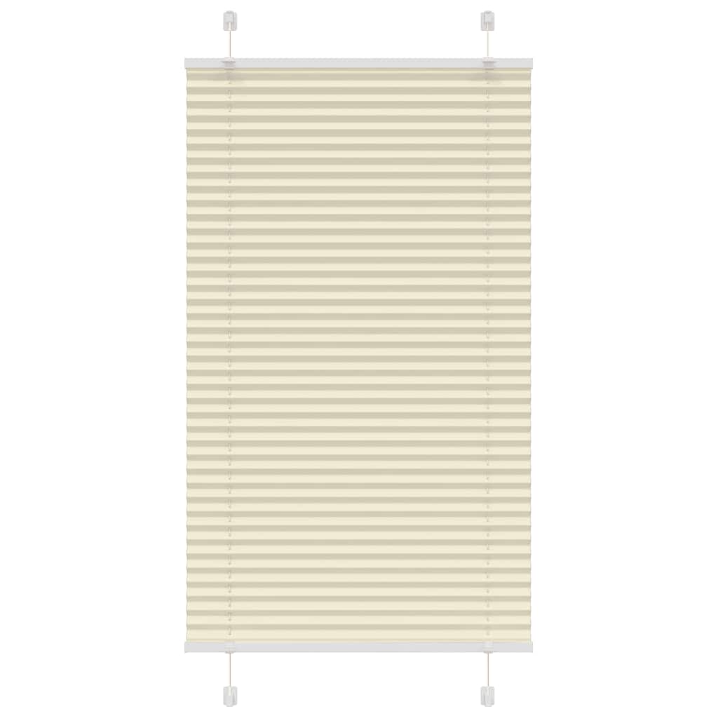 Pleated Blind Cream 80x150 cm Fabric Width 79.4 cm Polyester