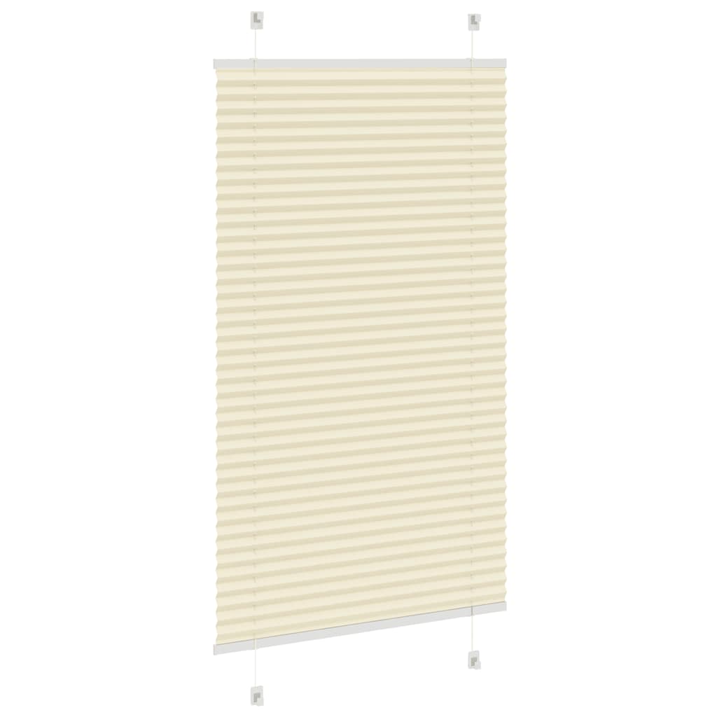 Pleated Blind Cream 80x150 cm Fabric Width 79.4 cm Polyester