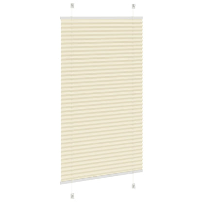 Pleated Blind Cream 80x150 cm Fabric Width 79.4 cm Polyester