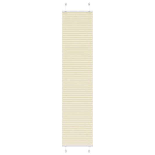 Pleated Blind Cream 40x200 cm Fabric Width 39.4 cm Polyester