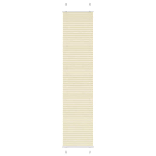 Pleated Blind Cream 45x200 cm Fabric Width 44.4 cm Polyester