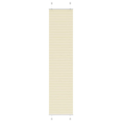 Pleated Blind Cream 50x200 cm Fabric Width 49.4 cm Polyester