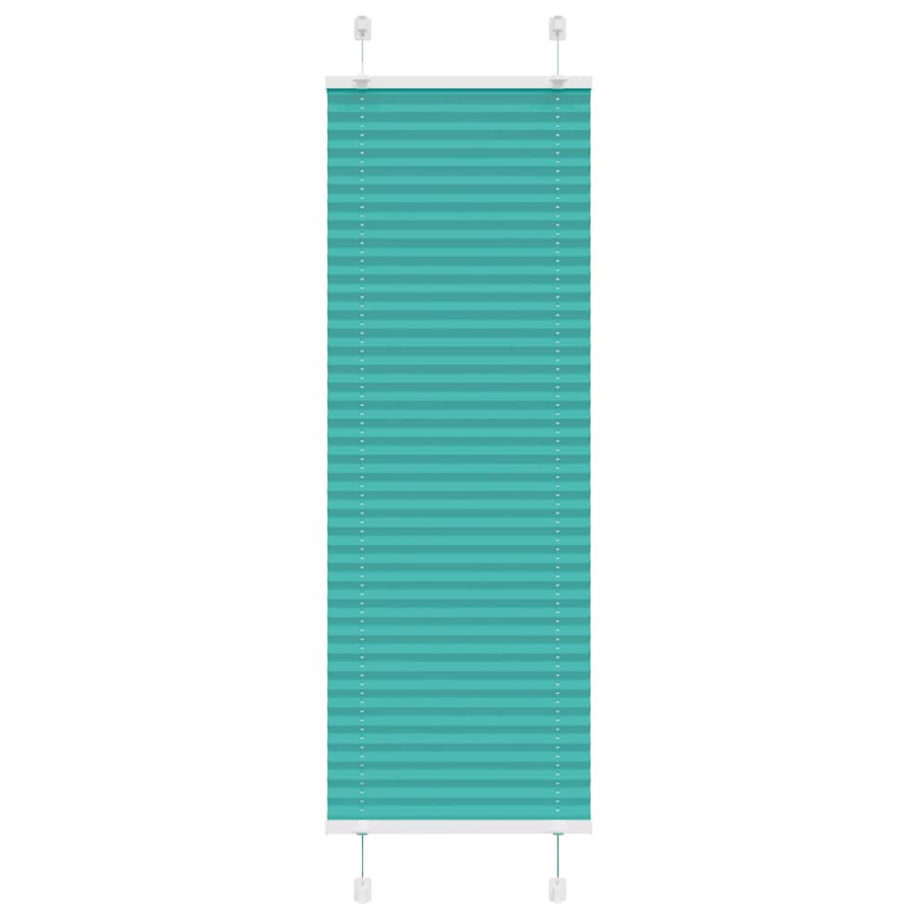 Pleated Blind Petrol Green 50x150 cm Fabric Width 49,4 cm Polyester