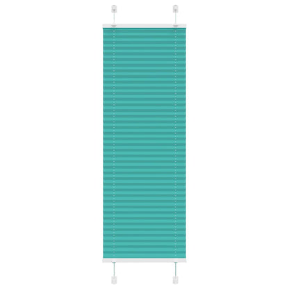 Pleated Blind Petrol Green 50x150 cm Fabric Width 49,4 cm Polyester