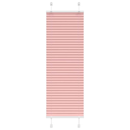Pleated Blind Pink 45x100 cm Fabric Width 44.4 cm Polyester