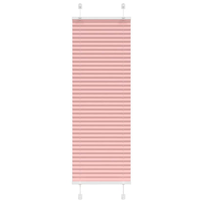 Pleated Blind Pink 40x150 cm Fabric Width 39.4 cm Polyester