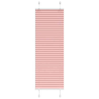 Pleated Blind Pink 45x150 cm Fabric Width 44.4 cm Polyester