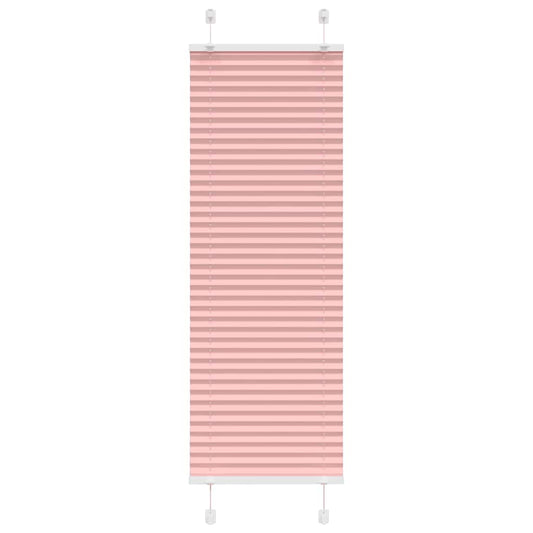 Pleated Blind Pink 45x150 cm Fabric Width 44.4 cm Polyester