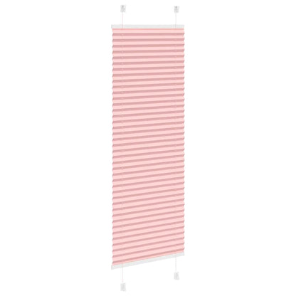 Pleated Blind Pink 50x150 cm Fabric Width 49.4 cm Polyester