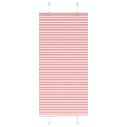 Pleated Blind Pink 60x150 cm Fabric Width 59.4 cm Polyester