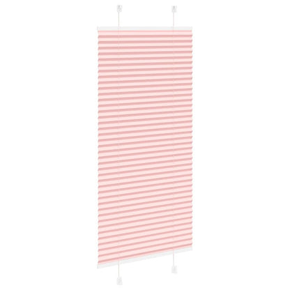 Pleated Blind Pink 60x150 cm Fabric Width 59.4 cm Polyester