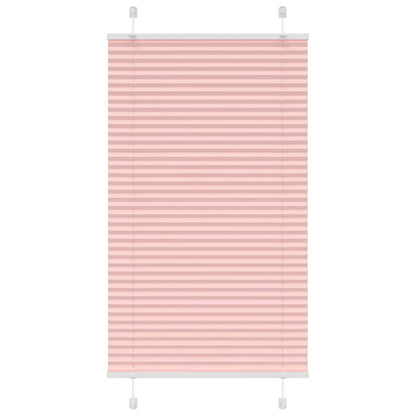 Pleated Blind Pink 75x150 cm Fabric Width 74.4 cm Polyester