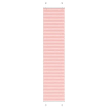Pleated Blind Pink 50x200 cm Fabric Width 49.4 cm Polyester