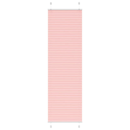 Pleated Blind Pink 55x200 cm Fabric Width 54.4 cm Polyester