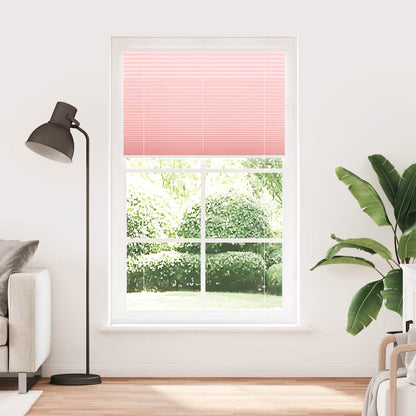 Pleated Blind Pink 120x200 cm Fabric Width 119.4 cm Polyester