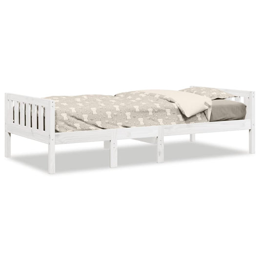 Children's Bed without Mattress White 90x200 cm Solid Wood Pine