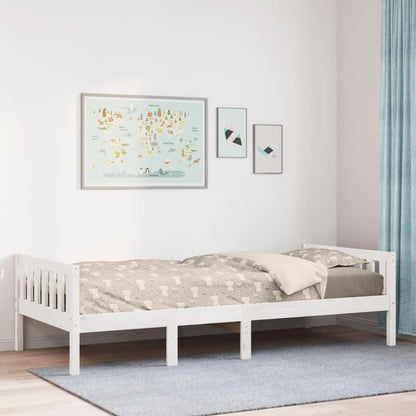 Children's Bed without Mattress White 90x200 cm Solid Wood Pine
