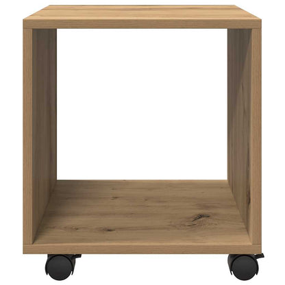  Rolling Cabinet Artisian Oak 37x33x42.5 cm Engineered Wood