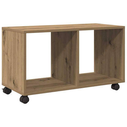  Rolling Cabinet Artisian Oak 72x33x42.5 cm Engineered Wood