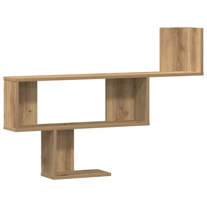 Wall Shelf Artisian Oak 100x15x70 cm Engineered Wood
